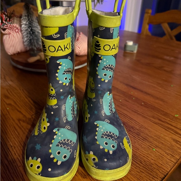 Oaki rain boots size 11t - Picture 2 of 4